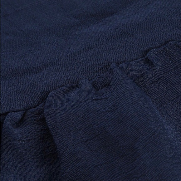 EKOUAER Womens Casual Solid Short Sleeve Boho Dress Swing Cover Up Dress Size S - Picture 8 of 9